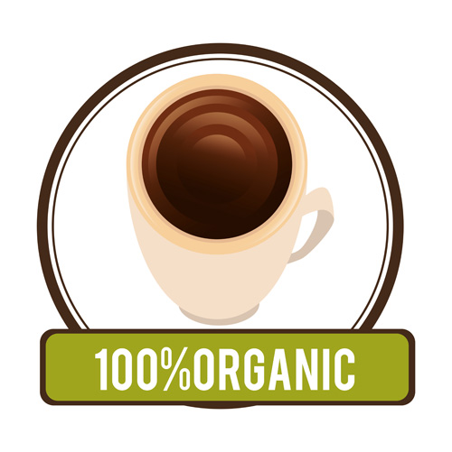 Organic coffee logos desgin vector 16  