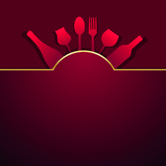 Vector Restaurant menu cover design 04  