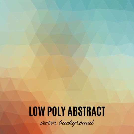 lage poly abstracte achtergrond vectoren materiaal 01  