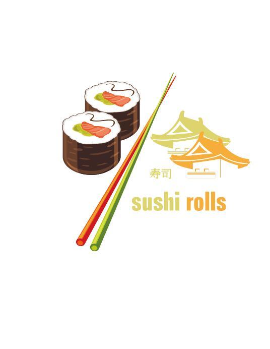 sushi avec baguettes vecteur matériel 02  